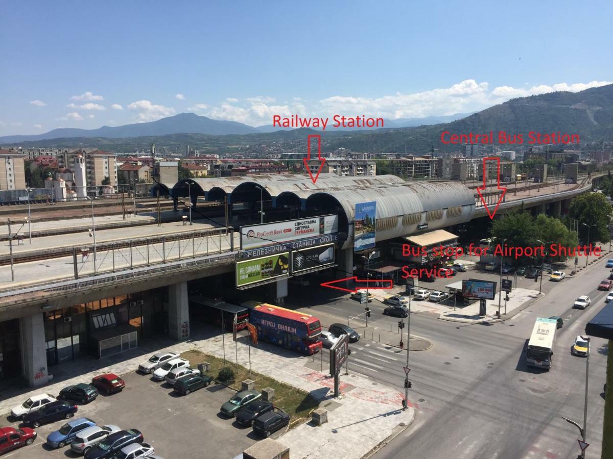 Skopje Station Apartment Екстериор снимка